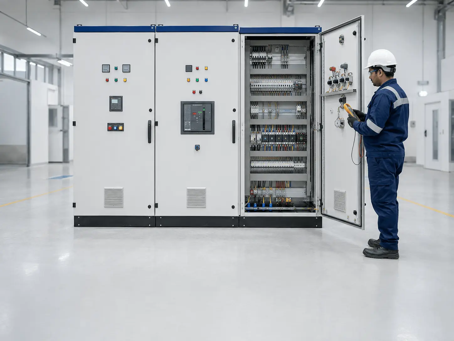 VAAS Electric India Pvt. Ltd. panel manufacturing and testing